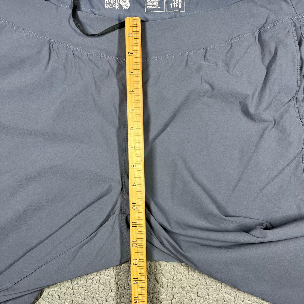 Mountain Hardwear Dynama/2 Ankle Pants Womens 1X Blue Grey Hiking OW8003 Stretch - Picture 9 of 12